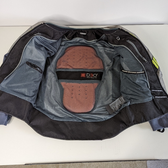 ICON Overlord Men's Textile Jacket Small - Picture 5 of 7